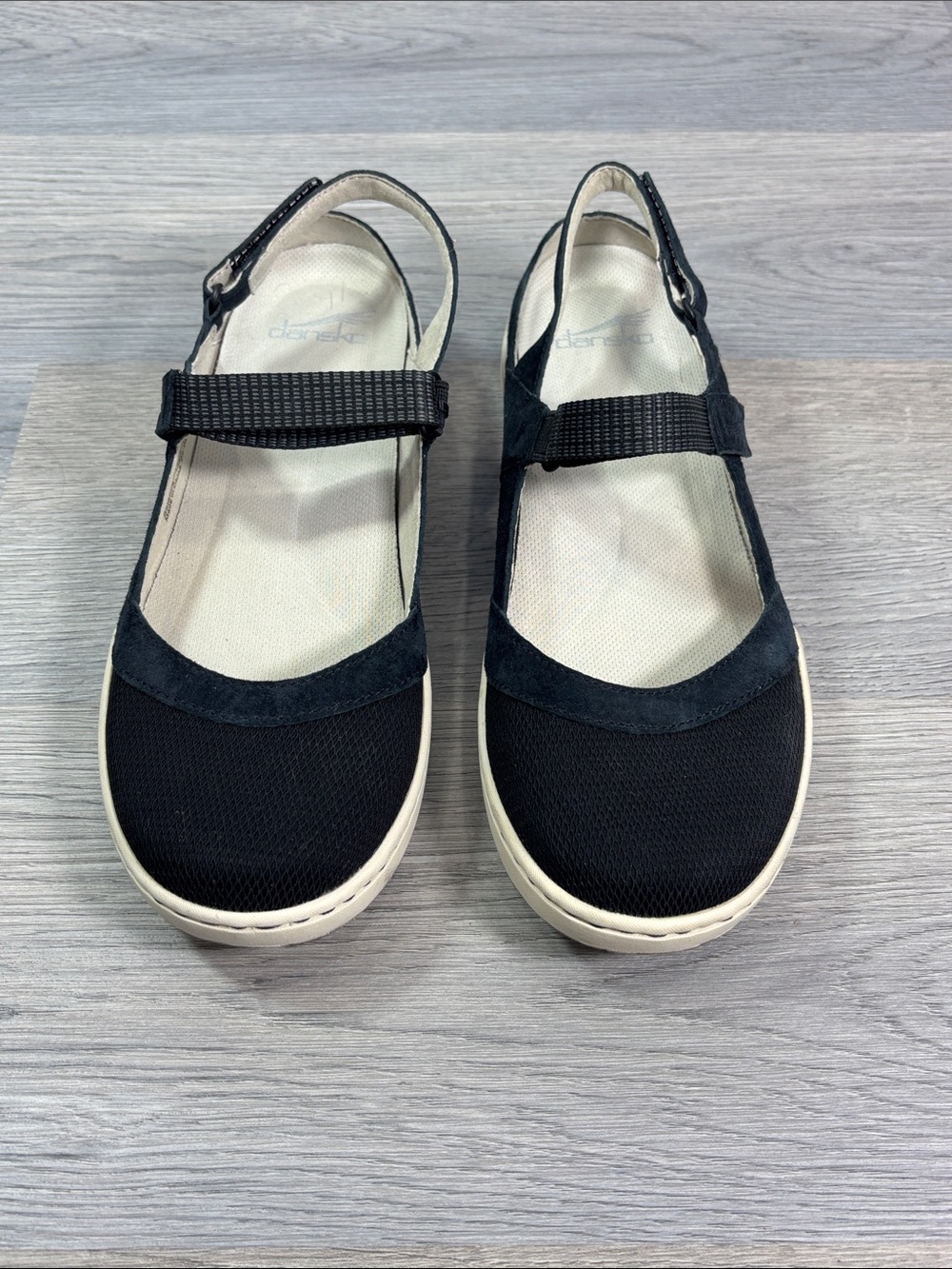 Dansko Raeann Black Slingback Mary Jane Shoes - size 37 US 6.5-7